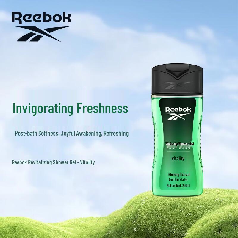 Reebok Men s Vitality Refreshing Shower Gel 250ml