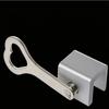 1PCS Child Protection Baby Safety Adjustable Sliding Window Locks Stop Aluminum Alloy Security Lock with Keys Safety Window Lock 4