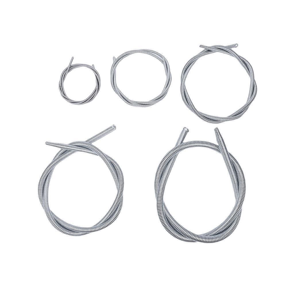 5 Peças Dobrador de Mola Interno para Tubo 1/4 pol 3/8 pol 1/2 pol 5/8 pol 3/4 pol Comprimento 1100mm Mola de Dobra Interna para Cobre