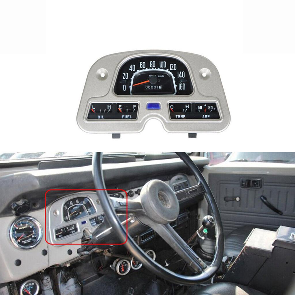 Easy to Install Car Dashboard Meter Gauge Cluster Suitable for FJ40 FJ45 BJ40 1974-1980 83100-60180 8310060180