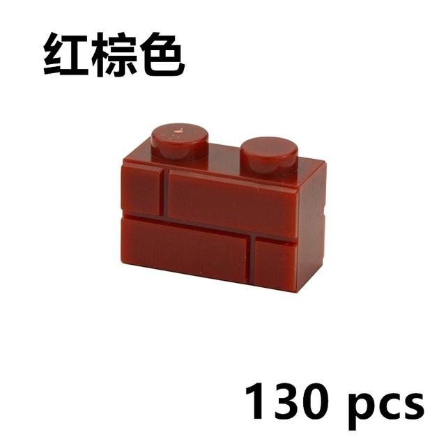 DIY Building Blocks Wall Figures Bricks 1x2 1x3 1x4 L Dots Educational Creative Construction Brick Size Compatible Small Bricks