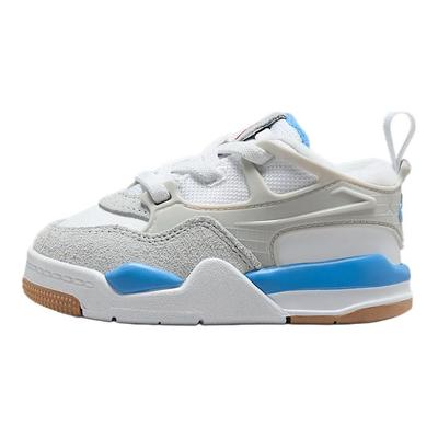 Air 4 RM TD University Blue Baby Sneakers Weiß Neutralgrau FQ7937-104