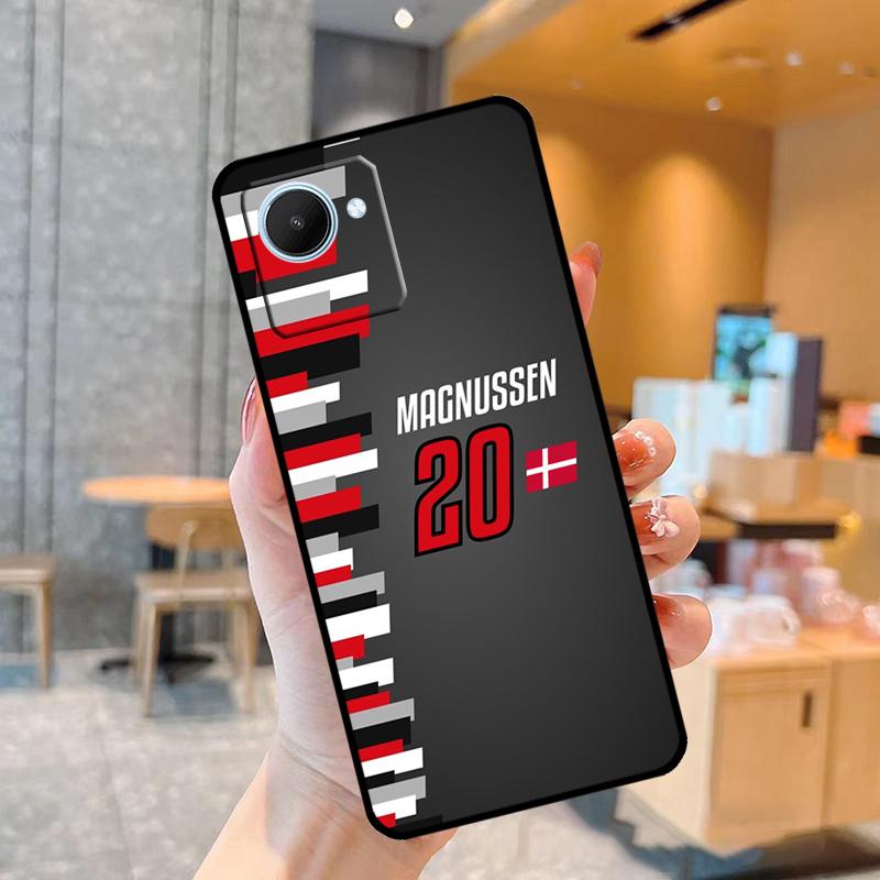 Kevin Magnussen F1 Case For Realme C55 C33 C31 C35 C30 C11 C15 C25s C21Y GT Neo 5 3T 2T 8 9 10 11 Pro Plus