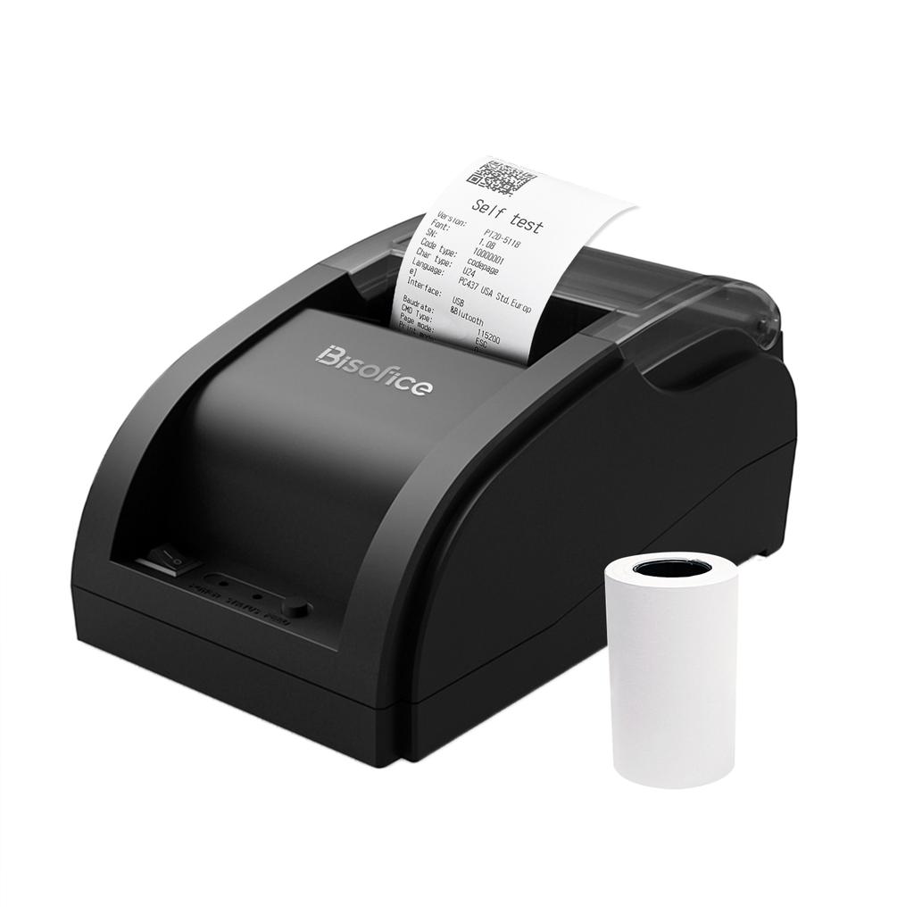 Imprimante Tickets 80 Mm Thermique USB+LAN – Coupe Auto, 220 Mm/s, ESC/POS Restaurants & Commerces