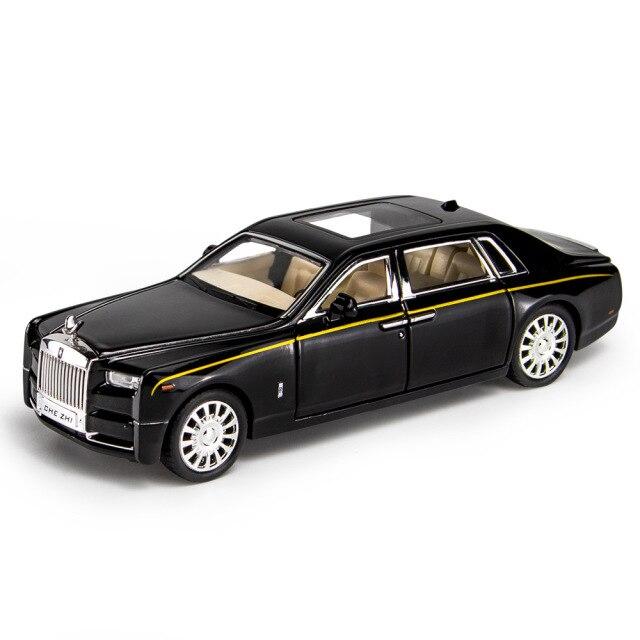 1:24 Rolls Royce Phantom Metal Die cast Model Car Sound Light Pullback Boy Toy 1:24 Rolls Royce Phantom Metal Die cast Model Car Sound Light Pullback Boy Toy