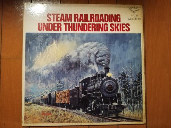 

LP Record VARIOUS Steam locomotive under thunder SLCAH901 LONDON STEREO P 1971 Japan Sound Effects Nature Used