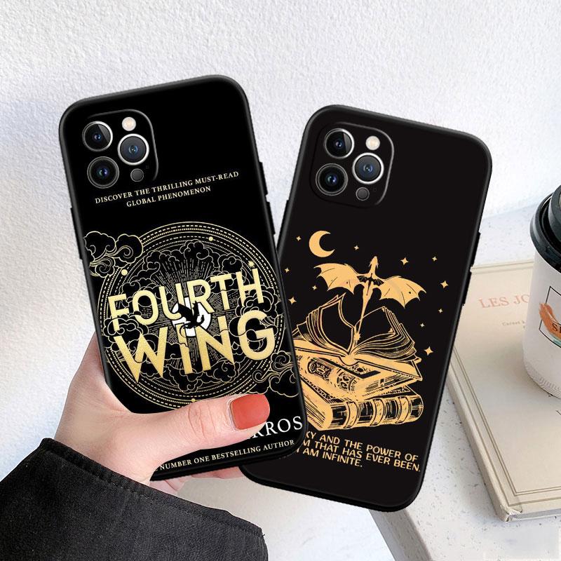 Fourth Wing Phone Case for Motorola Moto Edge Plus G54 E14 G04S G45 G54 G64S30 S50 X30 X40 X50 Ultra Pro Power