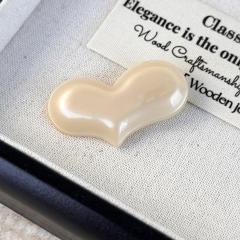 

Retro Romantic Sweet Heart Shape Hairpin Side Clip Colour Acetate Hair Clip for Women Girls Cute Love Barrettes Hair Accessories