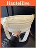 Cotton Pouch Bag For Girls With Zipper Closure And Phone Pocket For Casual Travel