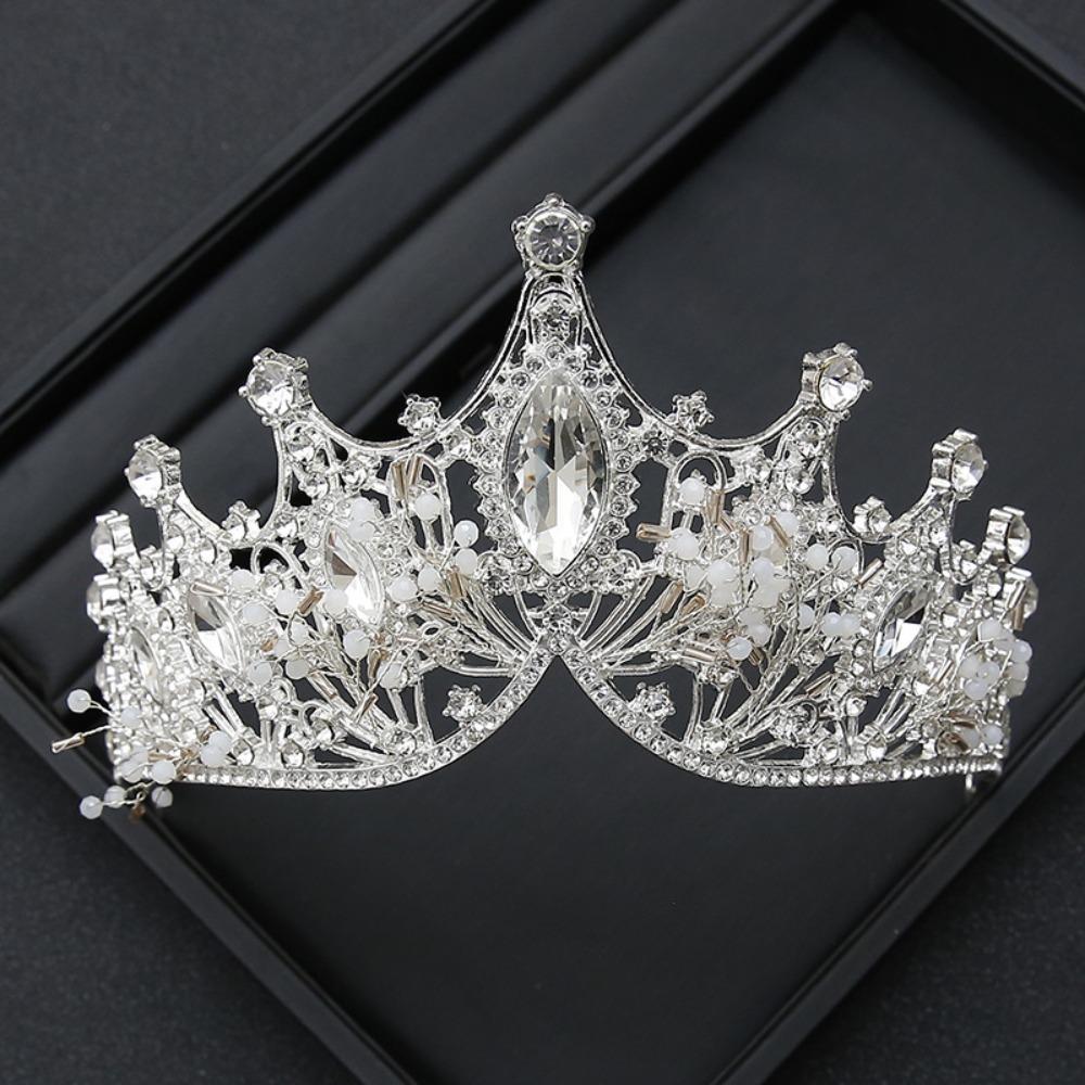 Luxury Design Bridal Tiaras Elegant Bride Wedding Tiaras Rhinestone Diadem  Wedding Ceremony