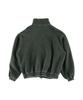 Ertr Picket Girl Patch Zip Up Jacket Black
