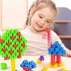 Plastic Building Block Toys Large Particle Educational Puzzle Toys Learning