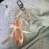 Vibrant Color Mini Satin Ballet Shoes Keychain Delicate Ribbon Bows Fashion Backpack Pendant for Dance Enthusiasts Holiday Gift