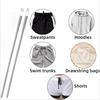 3/5/10 Bucăți Instrumente pentru Introducerea Șnurului Flexibile Arc de Metal Cleme pentru Introducerea Șnurului Șnur Multifuncțional Accesorii pentru Cusut DIY