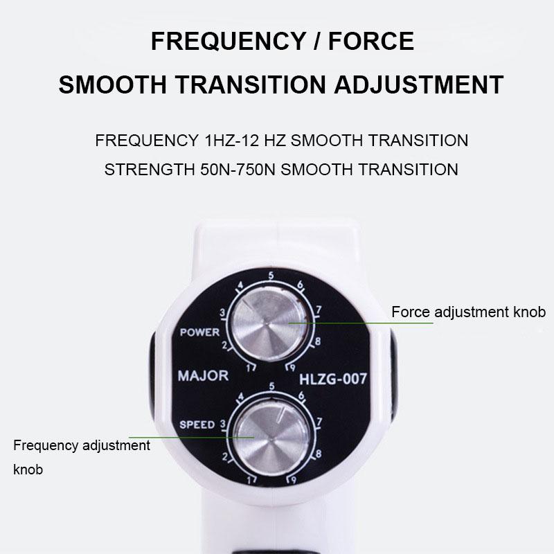 Spine Chiropractic 750N Chiropractic Adjusting Instrument /Impulse adjuster Electric Correction Gun Activator Cervical Massager