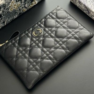 D Home 25 New Fashionable Cowhide Bag Premium Classic Casual All-matching ID Men Women's Stock Straight Hair