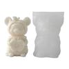 Stereoscopic Mouse Candle Making Silicone Mold Food Safe Easily Release Perfect For DIY Enthusiasts Gift Crafting