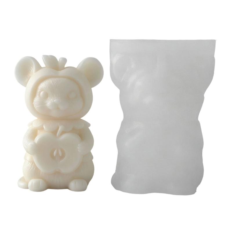 

Mouse Silicone Candle Mold Not Stick Design Perfect For New Starter Handmade Decorations And Creative Gift
