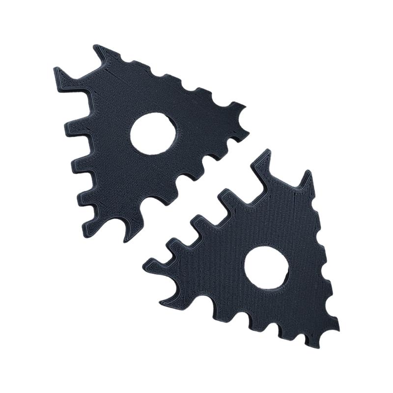 

2Pcs Professional Ceramic Trimming Tool Plastic Pottery Edging Tool For Clay Sculpting Detailing And Carving Smoothing 1