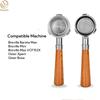 58mm Coffee Bottomless Portafilter Naked Filter for Breville Barista Max, Breville Mini, Oster Xpert, Oster Brew Espresso Tools