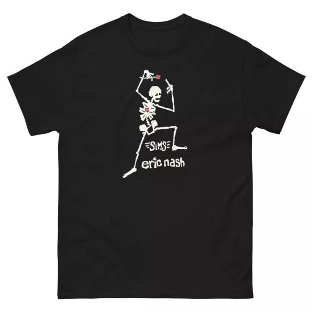 Sims Skateboards Eric Nash Skeleton Retro Skateboarding T Shirt Designs Unisex T-Shirt XXXXL