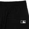 MLB Boston Red Sox Solid Logo Print Elastic Cuff Casual Knit Sweatpants Men bottoms Black 3AWPB0131-50BKS