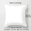 Home Room Decoration Office Seat Living Room Sofa Cushion Cover X X Peach Skin Pillowcase