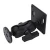 Double Ball Mount with Two Plates Aluminum Double Socket Arm with 1.5 Inch C Size Ball Adapter for Tablet Fish Finder Truck