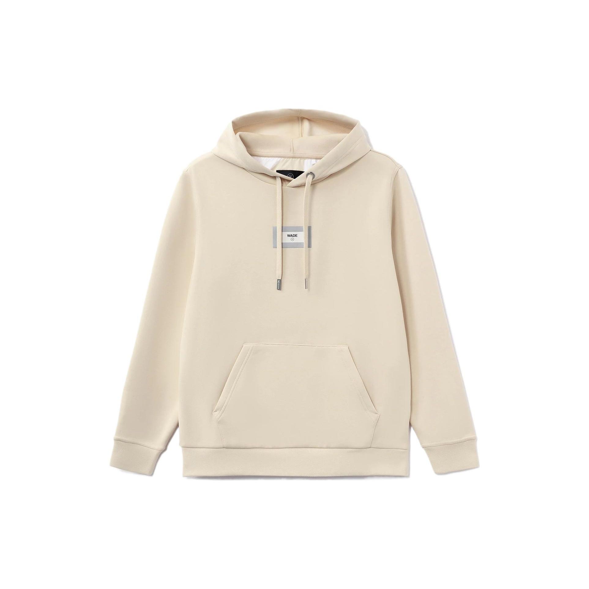 Li-Ning Way Of Wade Reflective Graphic Hoodie Beige Men s AWDR795-2 L