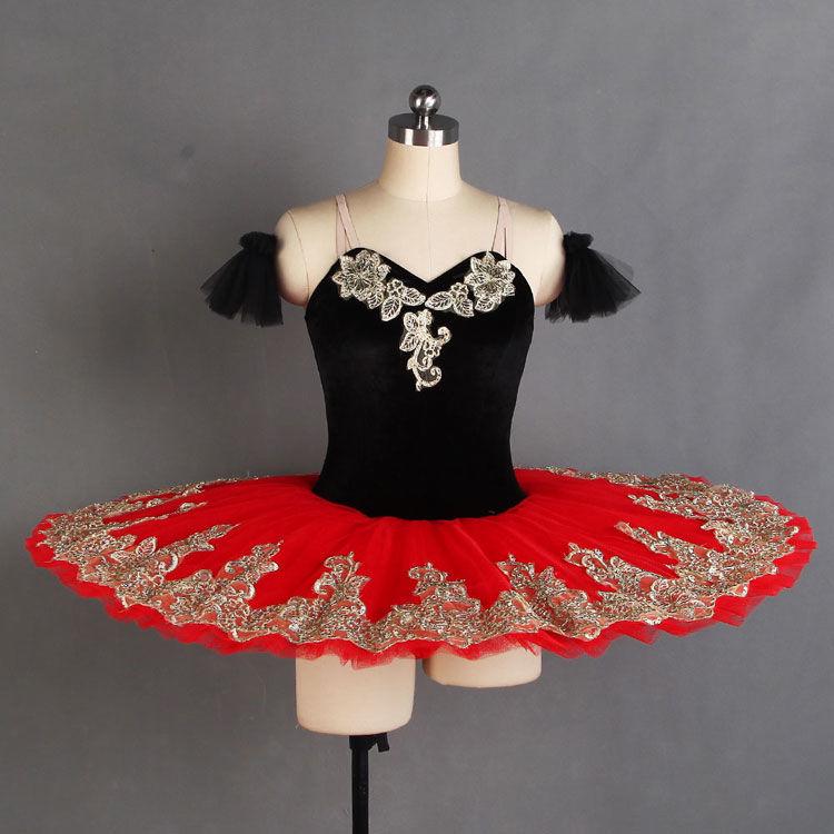 Swan Lake Multi-color Ballet Performance Strappy Fluffy Skirt