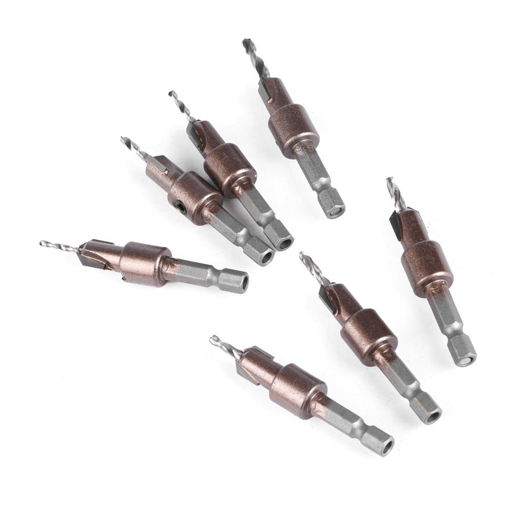 Professional Grade Blind Hole Drill Alloy Drill Bit Woodworking Deep Hole Drill Bit Screw Installation Step Drill Bit