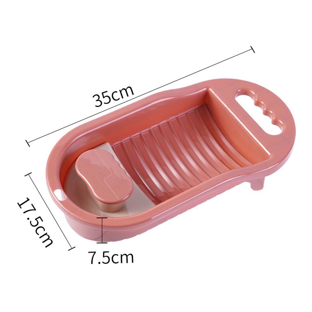 Multi-Purpose Laundry Scrub Board Mini Laundry Board For Hand Wash Clothes For Household Camping Underwear Socks Washboard
