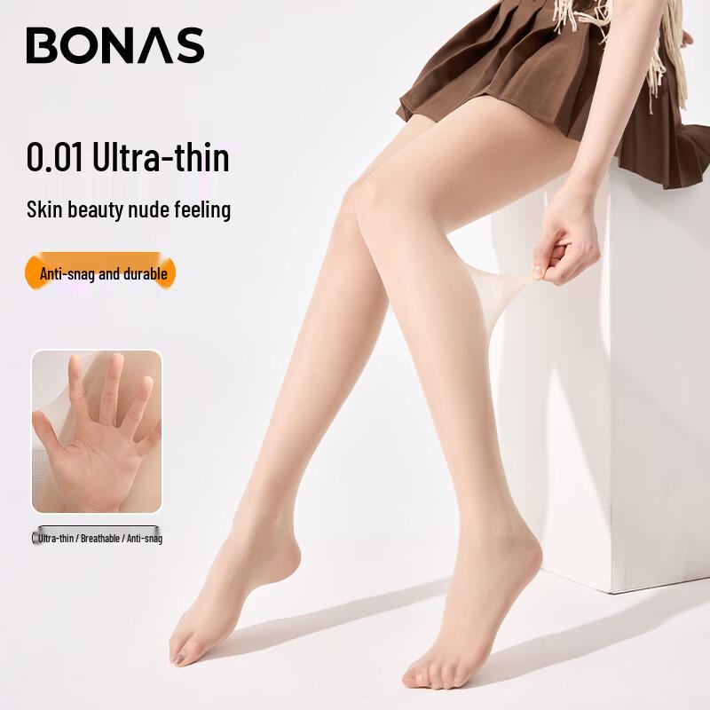 Женские ультратонкие колготки BaonaSi против зацепок One Size