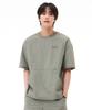 CHASECULT Unisex Cool Stretch Pocket Short Sleeve T-Shirt - Khaki
