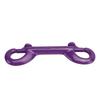 90mm 316 Stainless Steel Diving Double Headed Hook Quick Release Spring Hooks for Diving BCD Purple