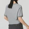 Adidas Originals Women's Cropped Short-Sleeve T-Shirt Gray JJ4366