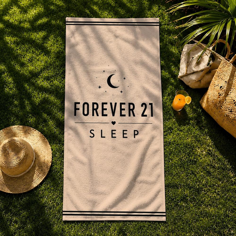Fashion Brand F-Forever 21 S-Sleep Towel Towel beach towel, quick drying absorbent bath towel for Swim,Gym,Camping,Outdoor hot