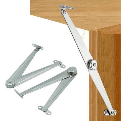 2pcs Cabinet Door Support Stay Positioning Rod Cupboard Door Lift Support Stay Soft Close Furniture Door Support Hinge Hardware