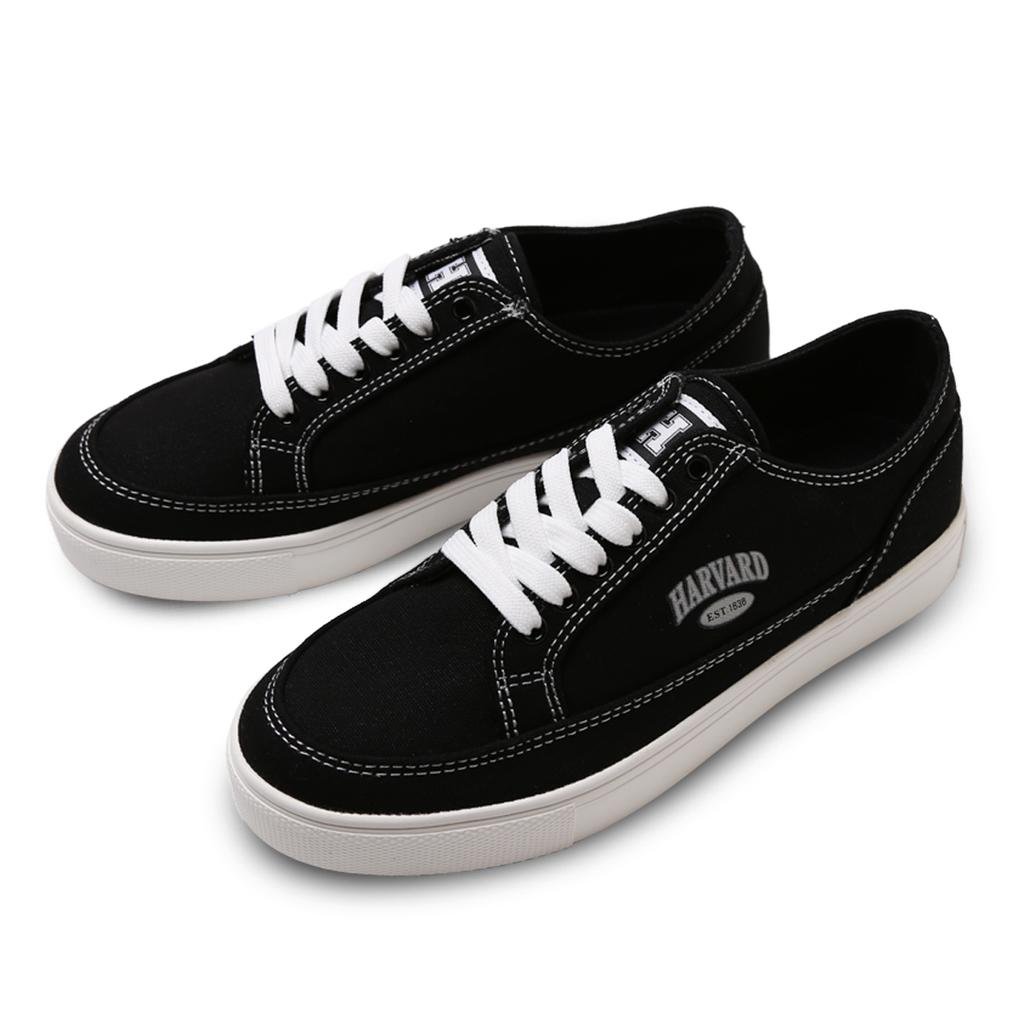 Harvard Shoes Mate Canvas Sneakers Black