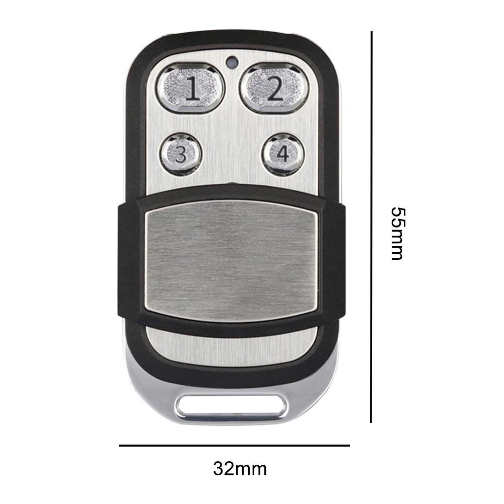 Remote Control 4 Buttons Copy Remote Controller 433.92 MHz Duplicator Key High Sensitivity for Car Home Garage Door Gate