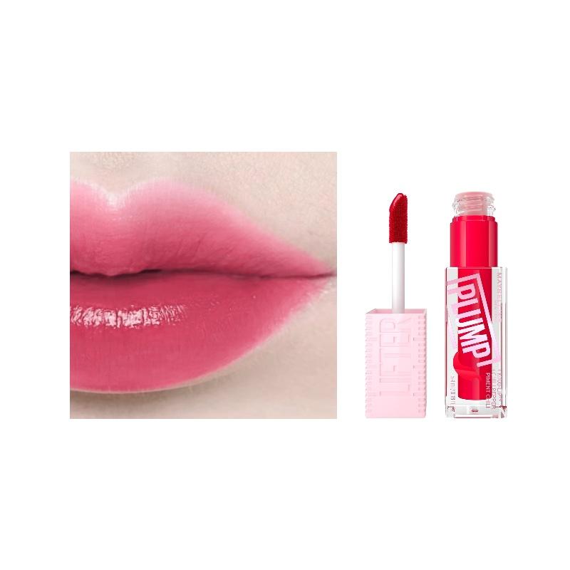 Maybelline Увлажняющий блеск для губ Easy Color Chili с эффектом увеличения губ Красный Флаг коричневый