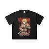 260 GSM Double Yarn 32 Count 100% Cotton Vinland Saga V1 Thorfinn Print Unisex Heavy Cotton T Shirt