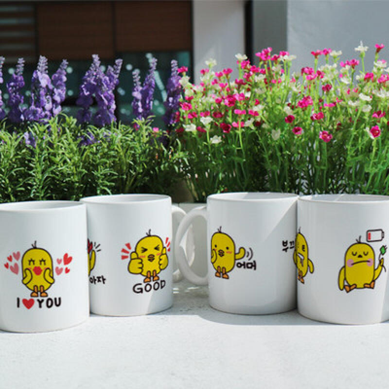 cr254-Design Mug 4p-Chick Emoticon