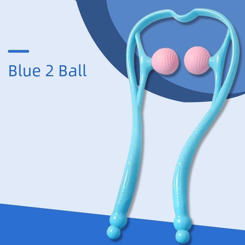 

Shoulder Neck Lumbar Vertebra Soothing Device Back Kneading Dredge Magnetic Therapy Basic Model-Two Balls