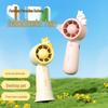 Cartoon Mini Portable USB Rechargeable Handheld & Desktop Silent Fan