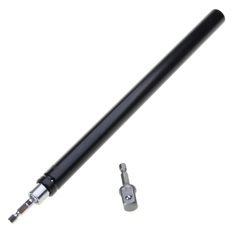 Lange hohle Nuss-Schlagschrauber-Einsatz mit 1/4" Sechskant-Schaft Power-Bohrer-Adapter für Elektrobohrer-Anschluss