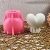 Cute Candle Mold,Love Balloon Silicone Mold for Candle Making Candle Mold for Diys Handmade Soap,Aromatherapys Candle
