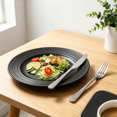 Mes Vork en Lepel Set Roestvrij Staal Bestek Antislip Comfortabele Greep Steakmes Dessertlepel Theevork voor Westers Dineren