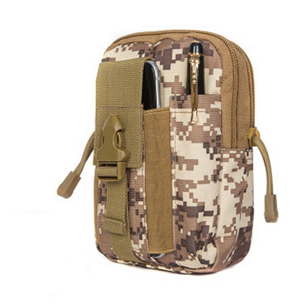 Molle Pouch Multipurpose Waist Bag Holster Waist Belt Pack Wallet Pouch Purse Phone Case Running Travel Camping Hunting Airsoft