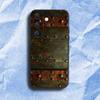 Retro I-Industrial R-Rusty Phone Case For Samsung S 25,24,23,22,30,21,10,9,Ultra,Plus,Lite,FE,4,5G Black Soft Case